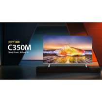 Toshiba 75 inch 350 Flat 4K Ultra HD Smart LED Television 75 inch, Black (2023 Model-75C350LW)