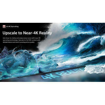 Toshiba 75 inch 350 Flat 4K Ultra HD Smart LED Television 75 inch, Black (2023 Model-75C350LW)