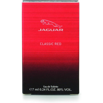 Jaguar Classic Red For Men Eau De Toilette 7Ml Mini, Cranberry