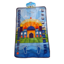 Prayer Rug for Kids Educational Smart Prayer Mat for Kids, Electronic Prayer Mat with Step Guide For Kids With Multiple Languages