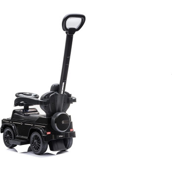 Best Ride On Cars Mercedes G-Wagon 3 in 1 Push Car, Black