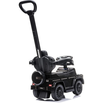 Best Ride On Cars Mercedes G-Wagon 3 in 1 Push Car, Black