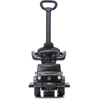 Best Ride On Cars Mercedes G-Wagon 3 in 1 Push Car, Black