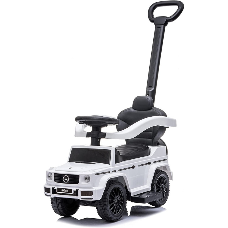 Best Ride On Cars Mercedes G-Wagon 3 in 1 Push Car, White