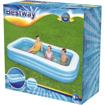 Bestway 10' X 6' X 22'/3.05M X 1.83M X 56Cm Blue Rectangular Pool