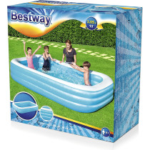 Bestway 10' X 6' X 22'/3.05M X 1.83M X 56Cm Blue Rectangular Pool
