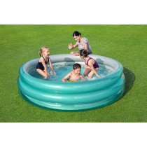 Bestway 6'7' X H21'/2.01M X H53Cm Big Metallic 3-Ring Pool