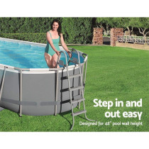 Bestway FloorClear Pool Ladder 122 Cm