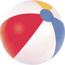 Bestway Panel Beach Ball 24 inch, White, BW31022, 24'' PANEL BEACH BALL