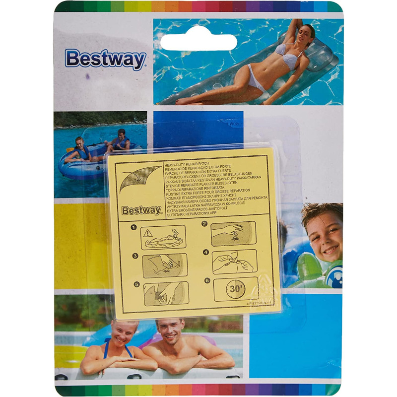 Bestway, Heavy Duty Repair Patch 6.5X6.5Cm, 62068