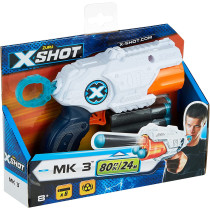 B-S004-Zuru X-Shot- Excel-Mk 3 (8 Darts) Open Box,Bulk,6Pcs,No Inner,Std Color