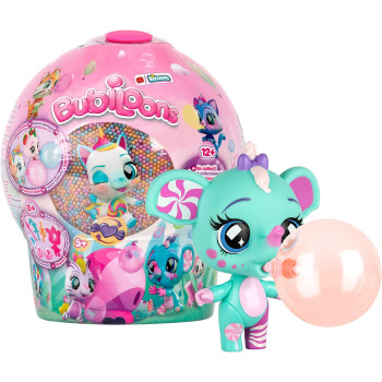 Bubiloons - 8+ Accessories, Surprise character that blow bubbles, For girls and kids 5 and up