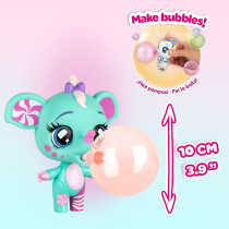 Bubiloons - 8+ Accessories, Surprise character that blow bubbles, For girls and kids 5 and up