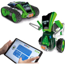 Buildable & Programmable Toy Robot Kit for Kids - Bring Mazzy to Life - Create an Interactive Android or Rover Vehicle Model - Great Educational STEM Learning Toy - Ages 8+