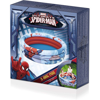 BWAY POOL 3 RING SPIDERMAN 122X30