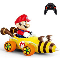 Carrera 181064 Mario Kart Bumble V 1:18 Scale 2.4 GHz Remote Radio Control Car with Rechargeable LiFePO4 Battery