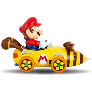 Carrera 181064 Mario Kart Bumble V 1:18 Scale 2.4 GHz Remote Radio Control Car with Rechargeable LiFePO4 Battery