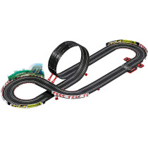 Carrera 20062491 GO!!! Nintendo Mario Kart 8 Rennstrecken-Set | 4,9m elektrische Carrerabahn mit Mario & Luigi Spielzeugautos | mit 2 Handreglern & Streckenteilen | Spielzeug fur Kinder ab 6 Jahren