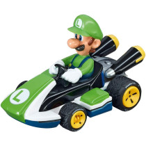 Carrera 20062491 GO!!! Nintendo Mario Kart 8 Rennstrecken-Set | 4,9m elektrische Carrerabahn mit Mario & Luigi Spielzeugautos | mit 2 Handreglern & Streckenteilen | Spielzeug fur Kinder ab 6 Jahren