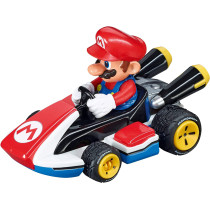 Carrera 20062491 GO!!! Nintendo Mario Kart 8 Rennstrecken-Set | 4,9m elektrische Carrerabahn mit Mario & Luigi Spielzeugautos | mit 2 Handreglern & Streckenteilen | Spielzeug fur Kinder ab 6 Jahren