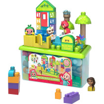Just Play CoComelon Patch Academy, 53 Large Building Blocks Includes 6 Character Figures