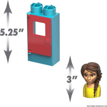 Just Play CoComelon Patch Academy, 53 Large Building Blocks Includes 6 Character Figures