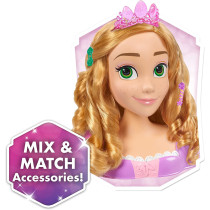 Just Play Disney Princess Basic Rapunzel Styling Head Styling Heads, Ages 3 Up