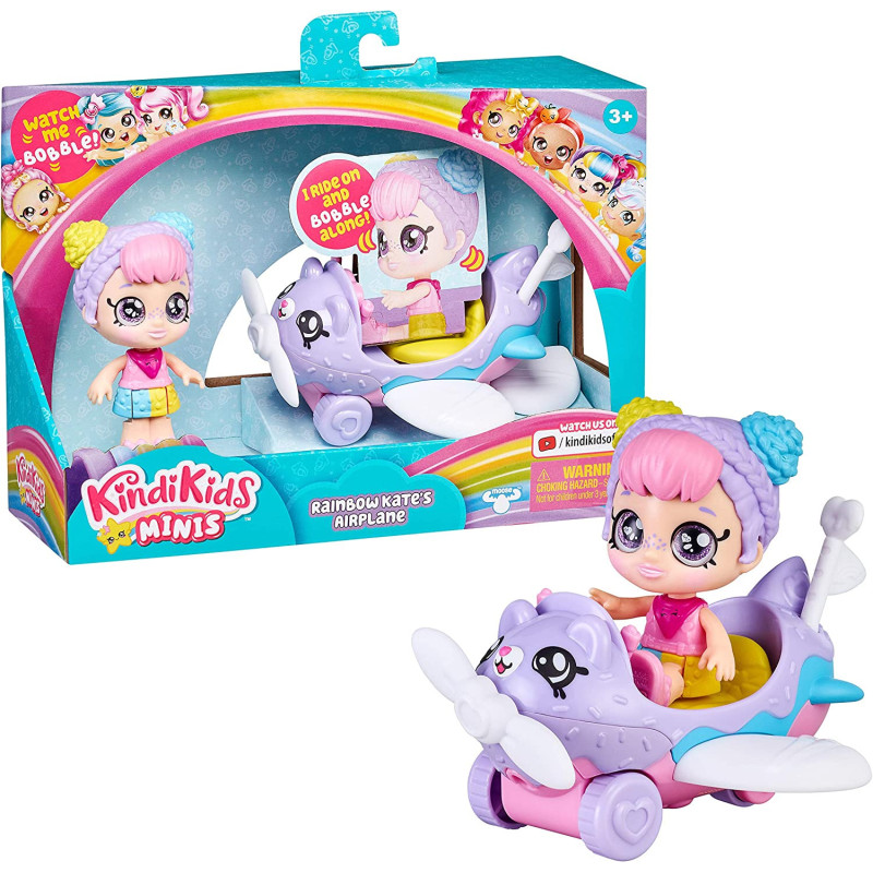 Kindi Kids Minis Rainbow Kate's Airplane