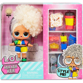 L.O.L. Surprise! Hair Hair Hair Dolls with 10 Surprises Great Gift for Kids Ages 4+, Multicolor