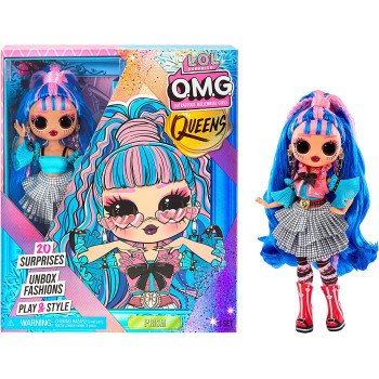 L.O.L. Surprise! Omg Queens Prism Fashion Doll With 20 Surprises Including Outfit And Accessories For Fashion Toy, Girls Ages 3 And Up, 10 Inch Doll, Multicolor