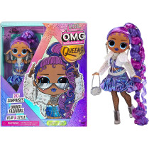 L.O.L. Surprise! OMG Queens Runway Diva Fashion Doll with 20 Surprises Including Outfit and Accessories for Fashion Toy, Girls Ages 3 and up, 10 inch Doll, Multicolor