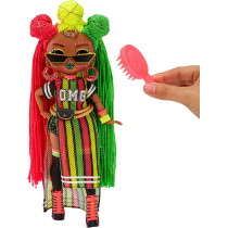 L.O.L. Surprise! OMG Queens Sways Fashion Doll with 20 Surprises Including Outfit and Accessories for Fashion Toy Girls Ages 3 and up, 10 inch Doll, Multicolor