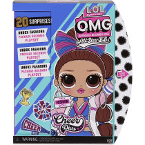 L.O.L. Surprise! Omg Sports Cheer Diva Competitive Cheerleading Fashion Doll With 20 Surprises To Unbox, Multicolor, L.O.L. Surprise! OMG Sports Cheer, 577508C3