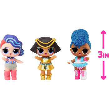 L.O.L. Surprise! Omg World Travel Tots, Trendy Doll With 8 Surprises To Unbox Including A Secret Message, Fashions, Accessories, & More In Pdq, Multicolor