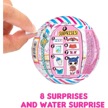L.O.L. Surprise! Omg World Travel Tots, Trendy Doll With 8 Surprises To Unbox Including A Secret Message, Fashions, Accessories, & More In Pdq, Multicolor