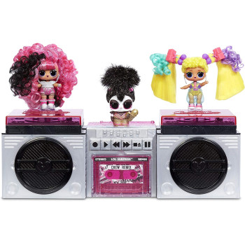 L.O.L. Surprise! 567080E7C Remix Pets - Sammlerstuck- 9 Uberraschungen mit echtem Haar, Accessoires & Uberraschungs-Songtexten