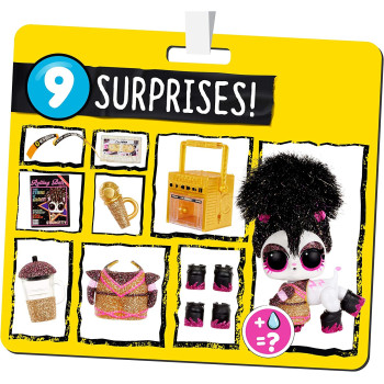 L.O.L. Surprise! 567080E7C Remix Pets - Sammlerstuck- 9 Uberraschungen mit echtem Haar, Accessoires & Uberraschungs-Songtexten