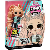 L.O.L. Surprise! 579793EUc Lol Surprise Omg Sports Fashion Doll Kicks Babe-Football Super Star Includes 20 Surprises & Accessories-Collectable-Suitable For Kids From 4 Years