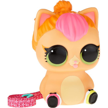 L.O.L. Surprise! Big Pet Neon Kitty With 15 Surprises, Multicolor, 577720C3, L.O.L. Surprise! Big Pets-Neon Kitty