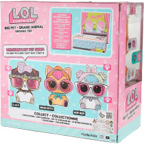 L.O.L. Surprise! Big Pet Neon Kitty With 15 Surprises, Multicolor, 577720C3, L.O.L. Surprise! Big Pets-Neon Kitty