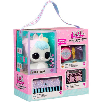 L.O.L. Surprise! Big Pets Hop Hop With 15 Surprises, Multicolor