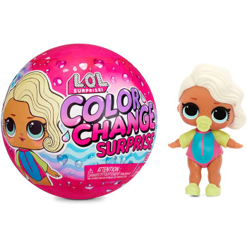L.O.L. Surprise! Colour Change Surprise Dolls. Adorable Doll With 7 Surprises, Fun Colour Change Effect And Fashion Accessories. Collectible Dolls For Boys And Girls Age 3+