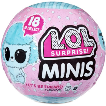 L.O.L. Surprise! Minis with 5+ Surprises - Fuzzy Tiny Animals, Collect to Build a Tiny House