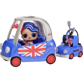L.O.L. Surprise! O.M.G. House of Surprises Lil Music Tour Playset with Cheeky Babe Collectible Doll and 8 Surprises - Great Gift for Kids Ages 4+