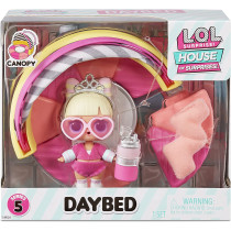 L.O.L. Surprise! Omg House Of Surprises Daybed Playset With Suite Princess Collectible Doll And 8 Surprises - Great Gift For Kids Ages 4+, Multicolor