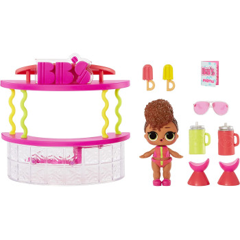 L.O.L. Surprise! Omg House Of Surprises Snack Bar Playset With Rip Tide Collectible Doll And 8 Surprises - Great Gift For Kids Ages 4+, Multicolor