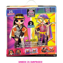 L.O.L. Surprise! Omg Movie Magic Ms. Direct Fashion Doll With 25 Surprises & Movie Set/Theatre Set Playset Series 1 Includes Fashions, Accessories, & More Collectable