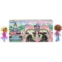 L.O.L. Surprise! Omg Movie Magic Studios With 70+ Surprises, 12 Dolls Including 2 Fashion Dolls, 4 Movie Studio Stages, Green Screen, Phone Tripod, Movie Theater/Set Packaging