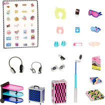 L.O.L. Surprise! Omg Plane 4-In-1 Playset - Aeroplane With 50 Surprises Including Multiple Accessories, Multicolor