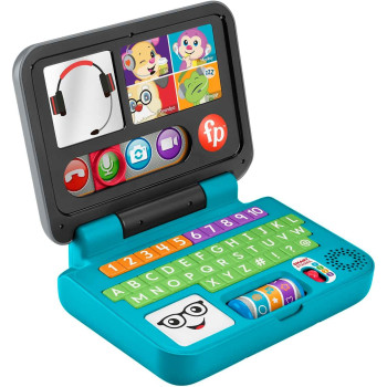 Laugh & Learn Let's Connect Laptop Electronic Toy - UK English Edition